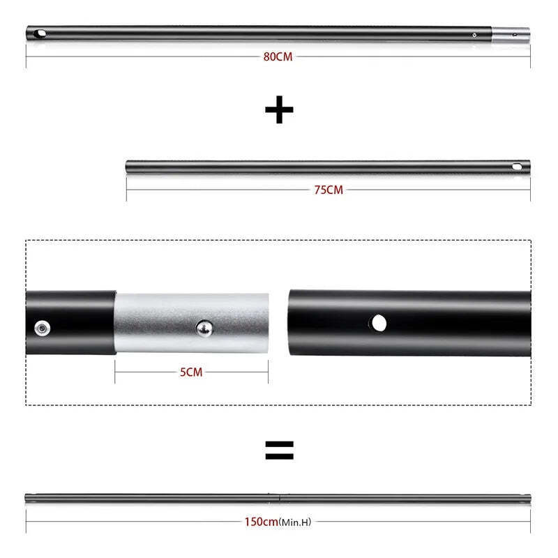 Hridz 2.6M*3M Heavy Duty Backdrop Support System for Photography Background Photo Video - NuSea