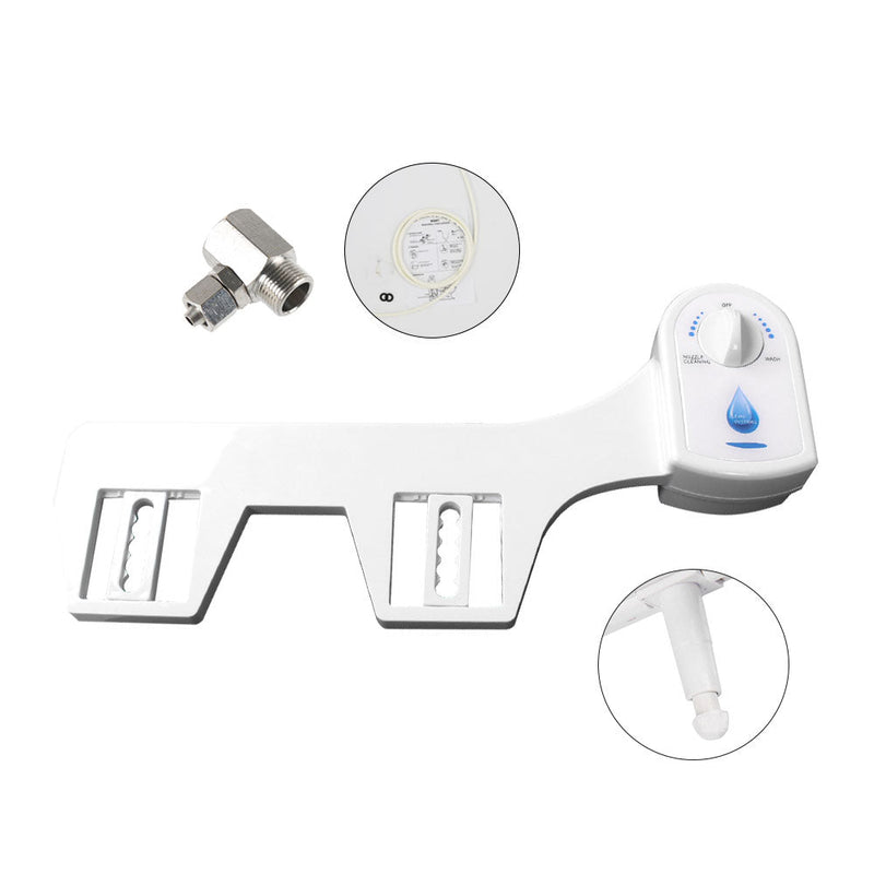 Hygiene Toilet Bidet Seat Attachment Spray Water Wash Clean Metal Upgrade Vision - NuSea
