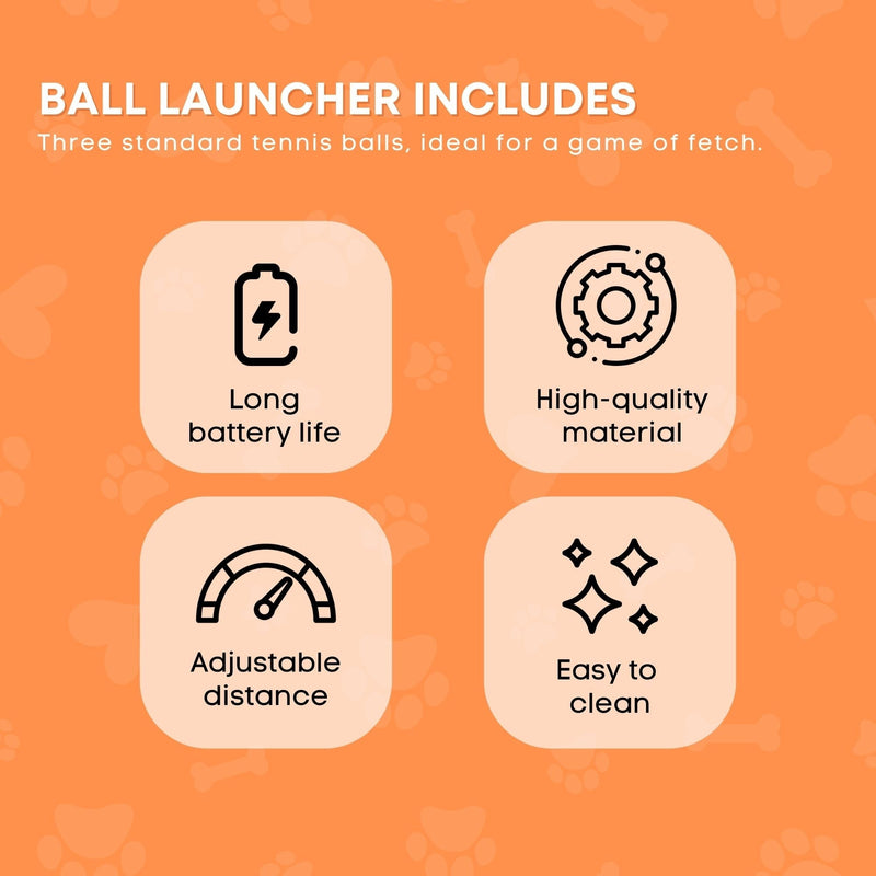 Hyper Fetch Maxi Dog Ball Thrower - Large Interactive Pet Toy Launcher - NuSea
