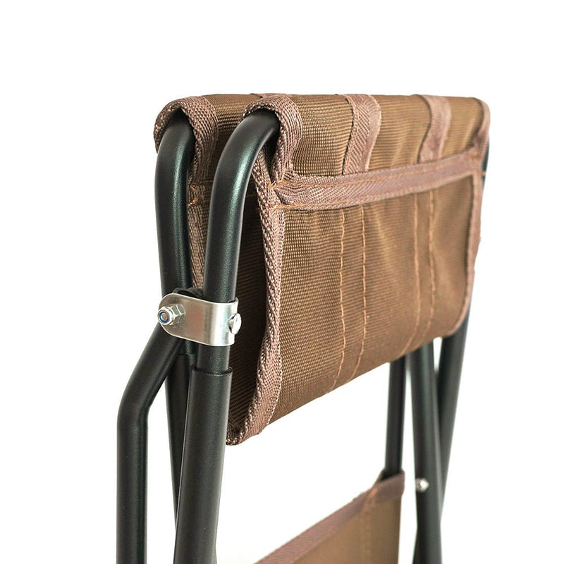 HYPERANGER Aluminum Portable Folding Camp Chair - Khaki - NuSea