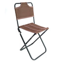 HYPERANGER Aluminum Portable Folding Camp Chair - Khaki - NuSea