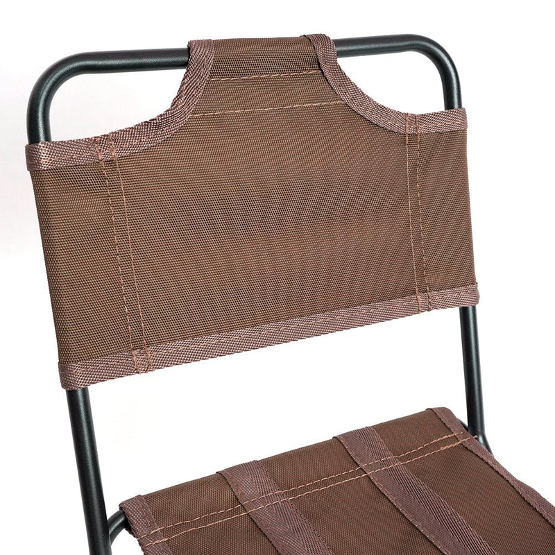 HYPERANGER Aluminum Portable Folding Camp Chair - Khaki - NuSea