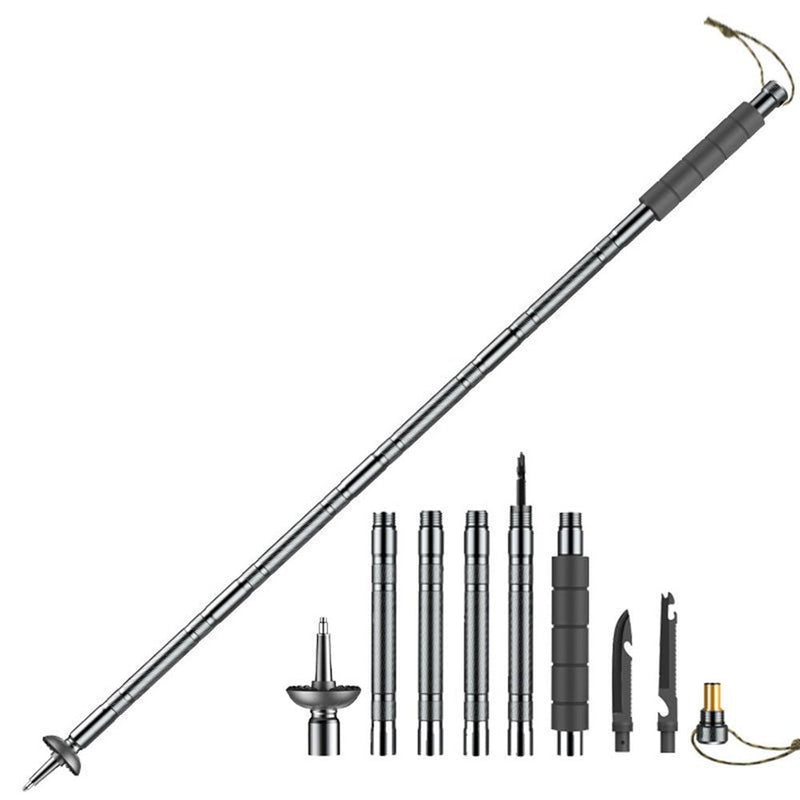 HYPERANGER Detachable and Lightweight Hiking Pole - Outdoor Trekking Walking Stick - NuSea