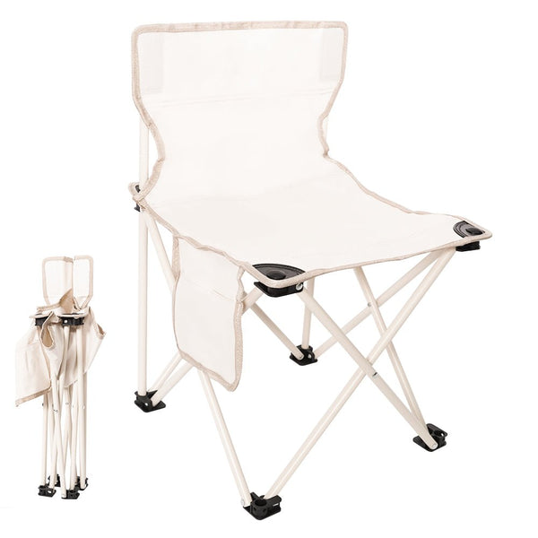 HYPERANGER Folding Camping Stool Outdoor Chair With Handbag - NuSea