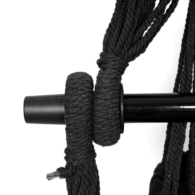 HYPERANGER Hammock Chair Hanging Rope Swing with 2 Cushions - NuSea