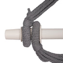 HYPERANGER Hammock Chair Hanging Rope Swing with 2 Cushions - Grey - NuSea