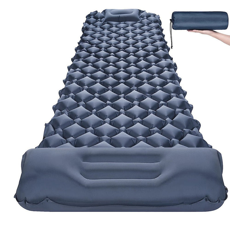 HYPERANGER Inflatable Sleeping Pad for Camping with Built - in Pump - NuSea