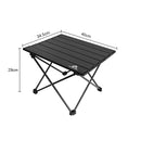 HYPERANGER Portable Aluminum Alloy Camping Folding Picnic Table - S - NuSea