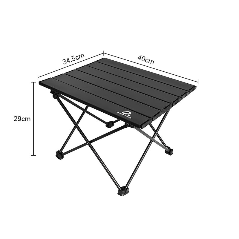 HYPERANGER Portable Aluminum Alloy Camping Folding Picnic Table - S - NuSea