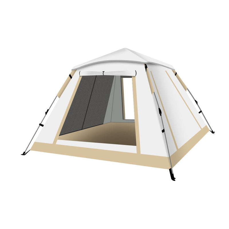 HYPERANGER UPF50+ Easy Pop Up Outdoor Camping Tent for 3 - 4 Person - NuSea