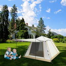 HYPERANGER UPF50+ Easy Pop Up Outdoor Camping Tent for 3 - 4 Person - NuSea