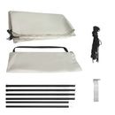 HYPERANGER UPF50 Outdoor Silver Coated Canopy Tent - NuSea