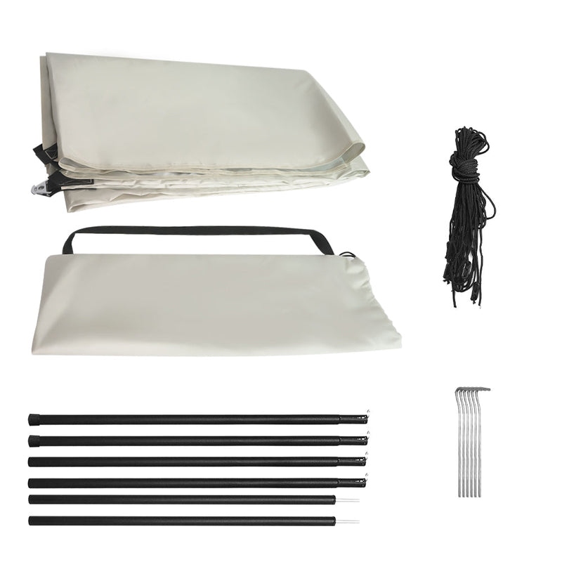 HYPERANGER UPF50 Outdoor Silver Coated Canopy Tent - NuSea