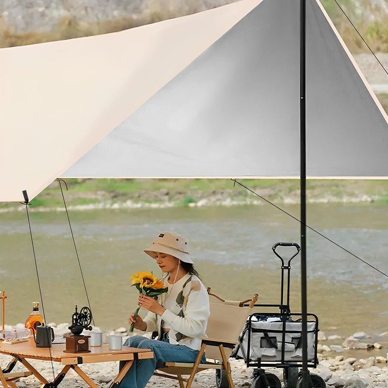 HYPERANGER UPF50 Outdoor Silver Coated Canopy Tent - NuSea