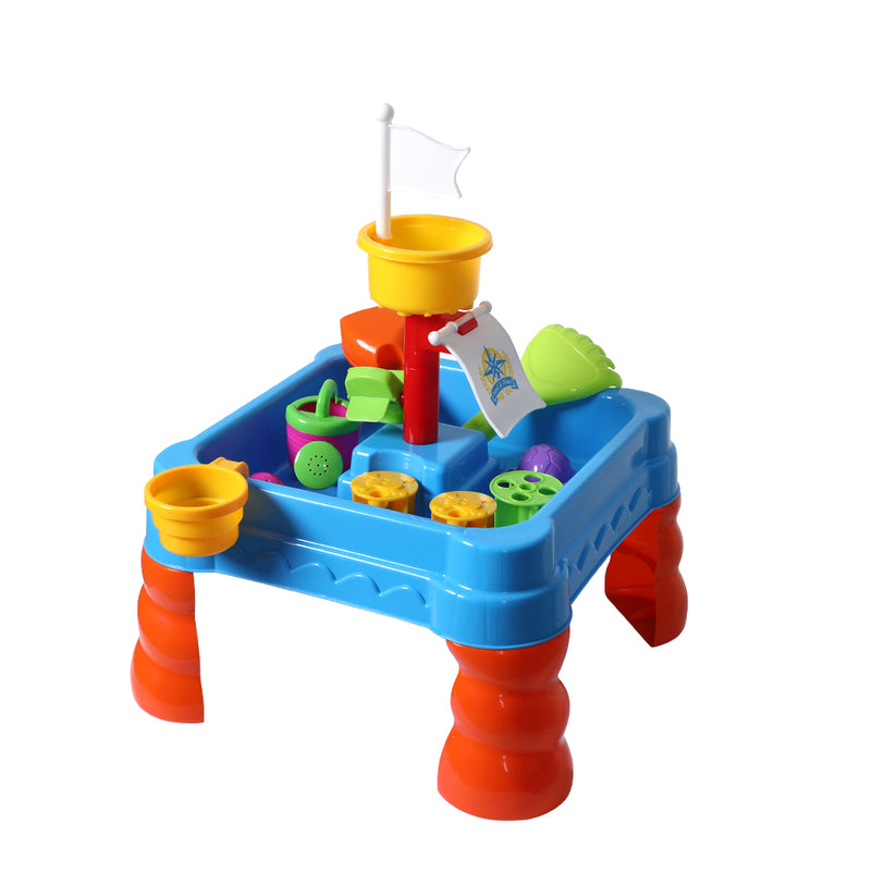 21pc Kids Sand Water Activity Play Table-1910112571223052288