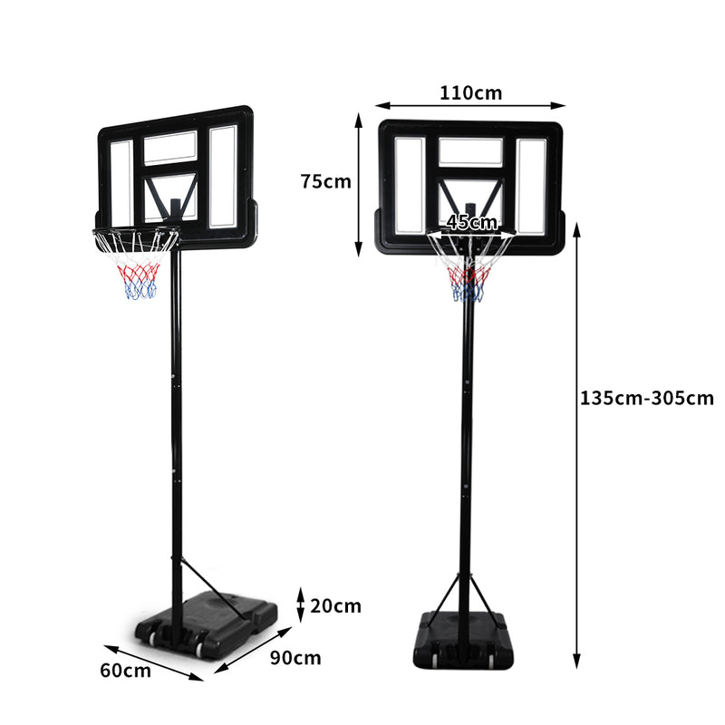 Centra Basketball Hoop Stand Portable-1910113148887764994
