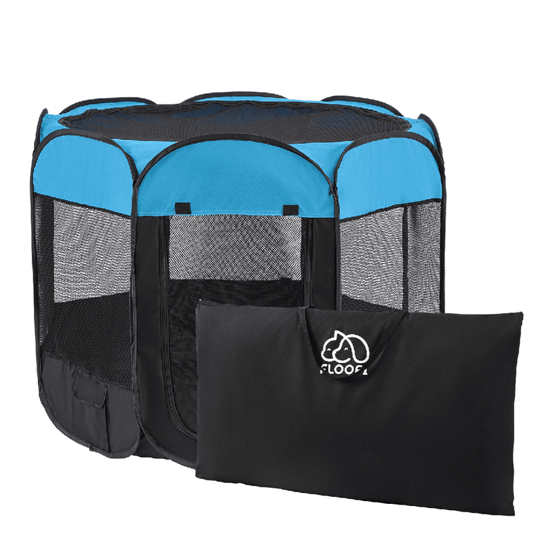 Floofi Oxford Playpen 120cm Blue