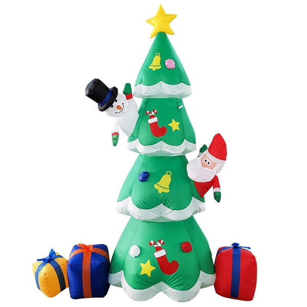 Festiss 2.1m Christmas Tree with Gifts Christmas Inflatable with LED
