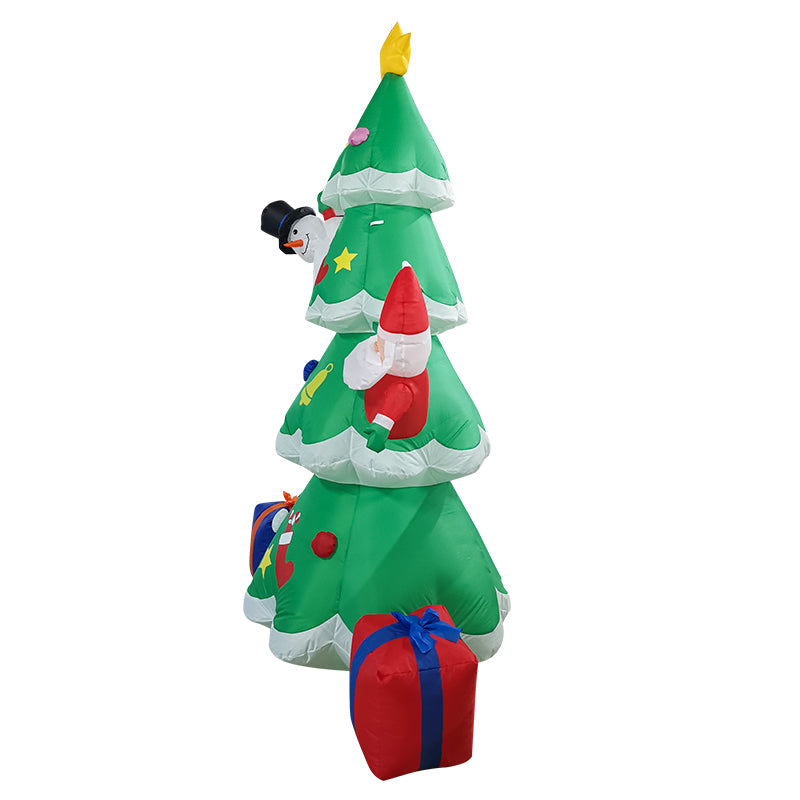 Festiss 2.1m Christmas Tree with Gifts Christmas Inflatable with LED