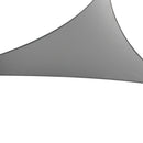 Instahut Shade Sail Cloth Shadecloth Canopy Triangle 280gsm 5x5x7.1m - NuSea