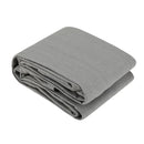 Instahut Shade Sail Cloth Shadecloth Canopy Triangle 280gsm 5x5x7.1m - NuSea