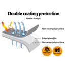 Instahut Tarp Tarpaulin 3.6x6m Canvas Camping Heavy Duty Sun Cover - NuSea