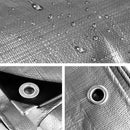 Instahut Tarp Tarpaulin 3.6x6m Canvas Camping Heavy Duty Sun Cover - NuSea