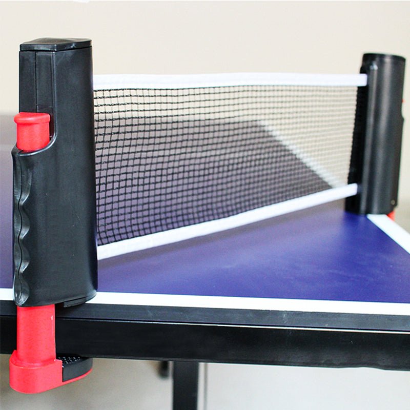 Instant Table Tennis Kit Ping Pong Set Retractable Net Rack + 2 Bats + 3 Balls - NuSea