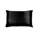 Invitation Satin Standard Pillowcase Nior Black - NuSea