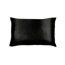 Invitation Satin Standard Pillowcase Nior Black - NuSea