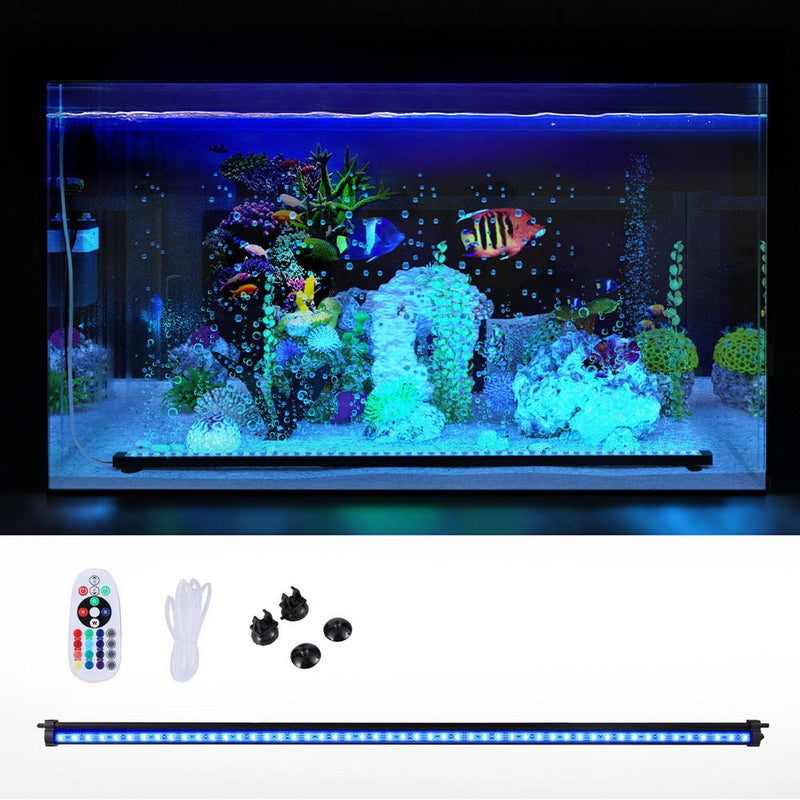 i.Pet Aquarium Light Submersible 88CM Air Bubble LED Light - NuSea