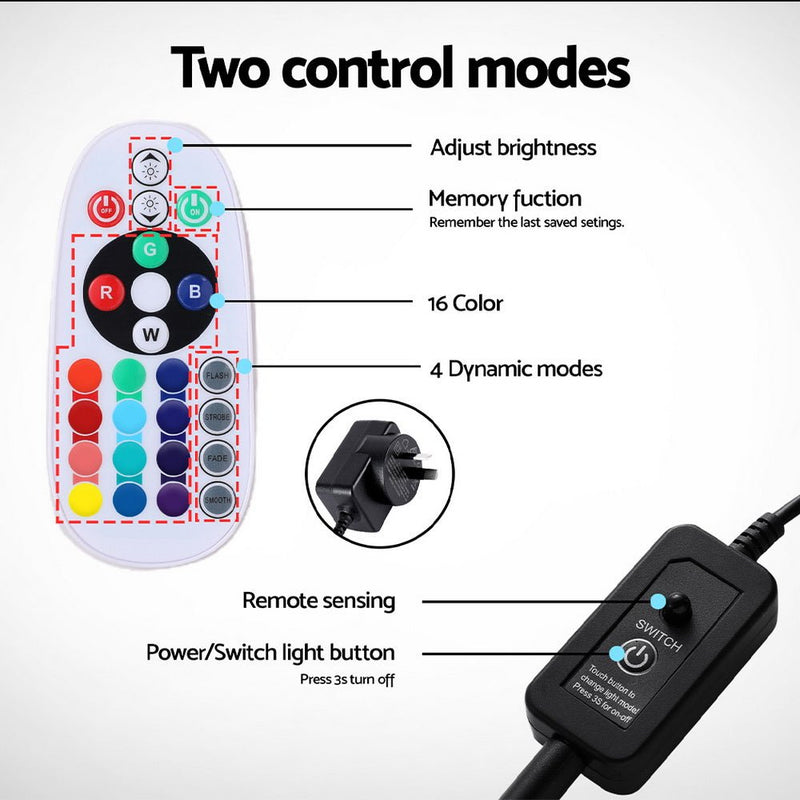 i.Pet Aquarium Light Submersible 88CM Air Bubble LED Light - NuSea