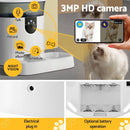 i.Pet Automatic Pet Feeder Dog Cat Camera Wifi Smart Food Dispenser Timer 7L APP - NuSea
