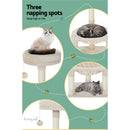 i.Pet Cat Tree 69cm Scratching Post Tower Scratcher Wood Condo Toys House Bed - NuSea
