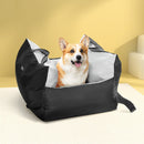 i.Pet Dog Car Seat Booster Cover Dog Bed Portable Waterproof Belt Non Slip - NuSea