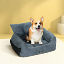 i.Pet Dog Car Seat Booster Cover Pet Bed Portable Waterproof Belt Non Slip Travel - NuSea