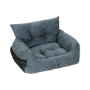 i.Pet Dog Car Seat Booster Cover Pet Bed Portable Waterproof Belt Non Slip Travel - NuSea