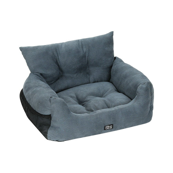 i.Pet Dog Car Seat Booster Cover Pet Bed Portable Waterproof Belt Non Slip Travel - NuSea