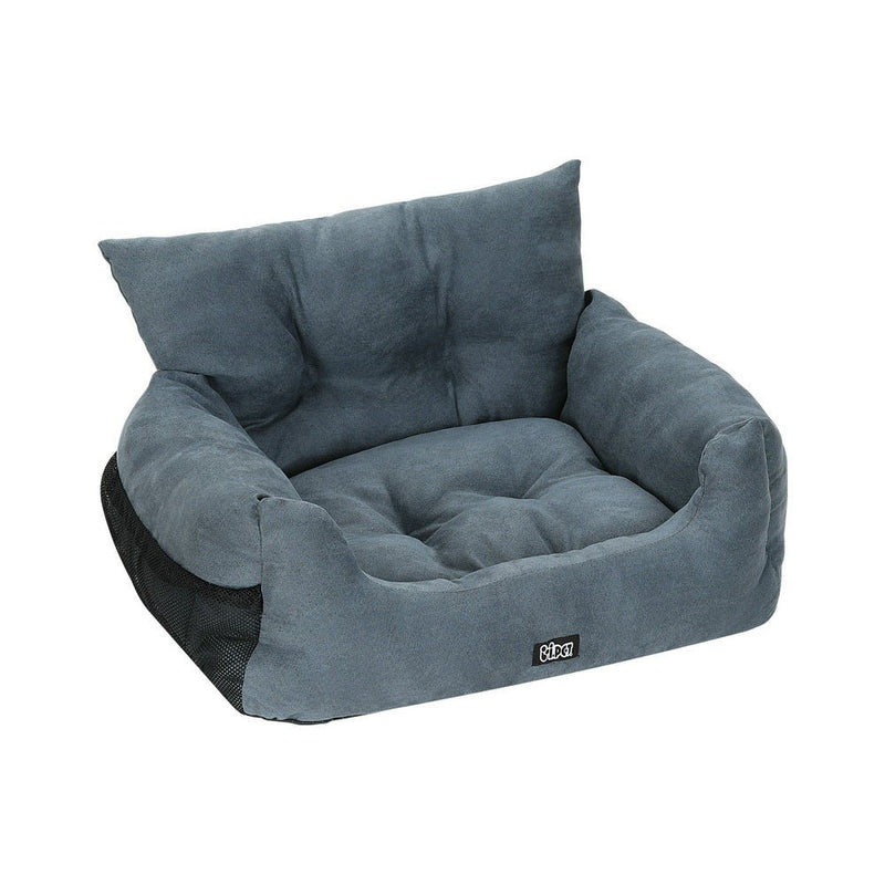 i.Pet Dog Car Seat Booster Cover Pet Bed Portable Waterproof Belt Non Slip Travel - NuSea