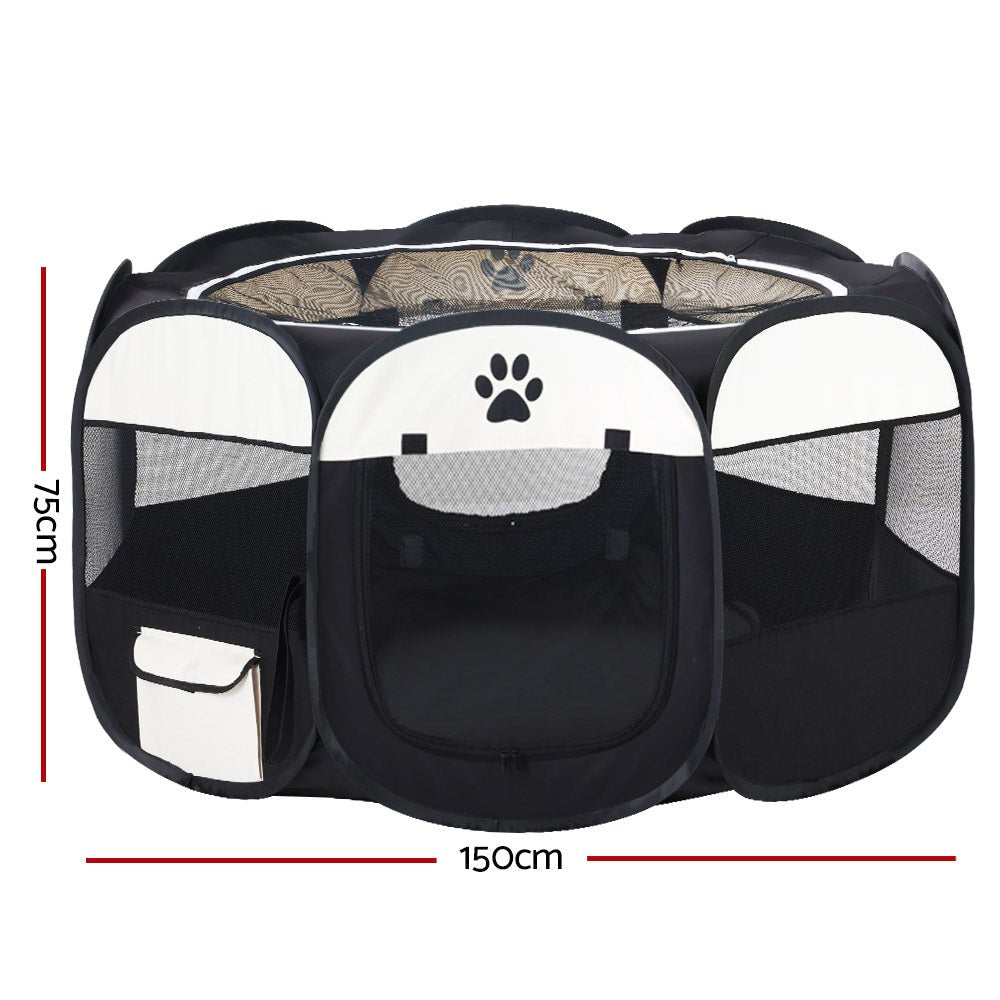 i.Pet Dog Playpen Tent Pet Crate Fence 3XL Enclosure - NuSea