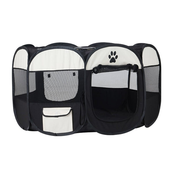 i.Pet Dog Playpen Tent Pet Crate Fence XL Enclosure - NuSea