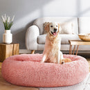 i.Pet Pet Bed Dog Cat 110cm Calming Extra Large Soft Plush Pink - NuSea