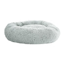 i.Pet Pet Bed Dog Cat 90cm Large Calming Soft Plush Light Grey - NuSea