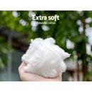 i.Pet Pet Bed Dog Cat 90cm Large Calming Soft Plush White Brown - NuSea