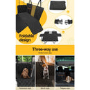i.Pet Pet Car Seat Cover Dog Protector Hammock Back Waterproof Belt Non Slip Mat - NuSea