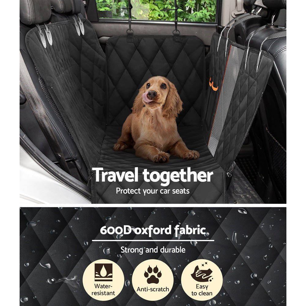 i.Pet Pet Car Seat Cover Dog Protector Hammock Back Waterproof Belt Non Slip Mat - NuSea