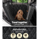 i.Pet Pet Car Seat Cover Dog Protector Hammock Back Waterproof Belt Non Slip Mat - NuSea