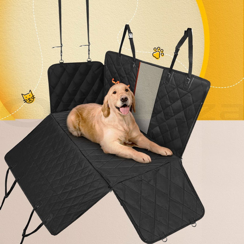 i.Pet Pet Car Seat Cover Dog Protector Hammock Back Waterproof Belt Non Slip Mat - NuSea
