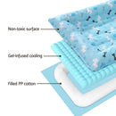 i.Pet Pet Cooling Mat Gel Dog Cat Self - cool Puppy Pad Large Bed Summer Blue - NuSea
