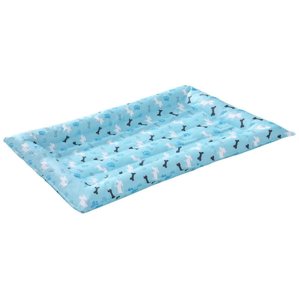 i.Pet Pet Cooling Mat Gel Dog Cat Self - cool Puppy Pad Large Bed Summer Blue - NuSea